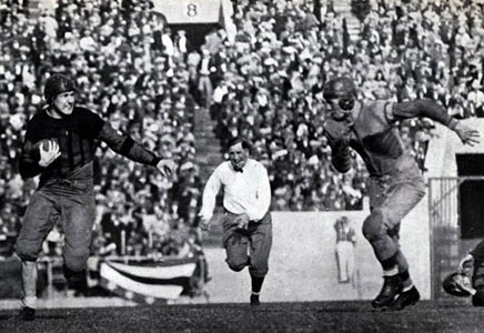 1926 Rose Bowl Action
